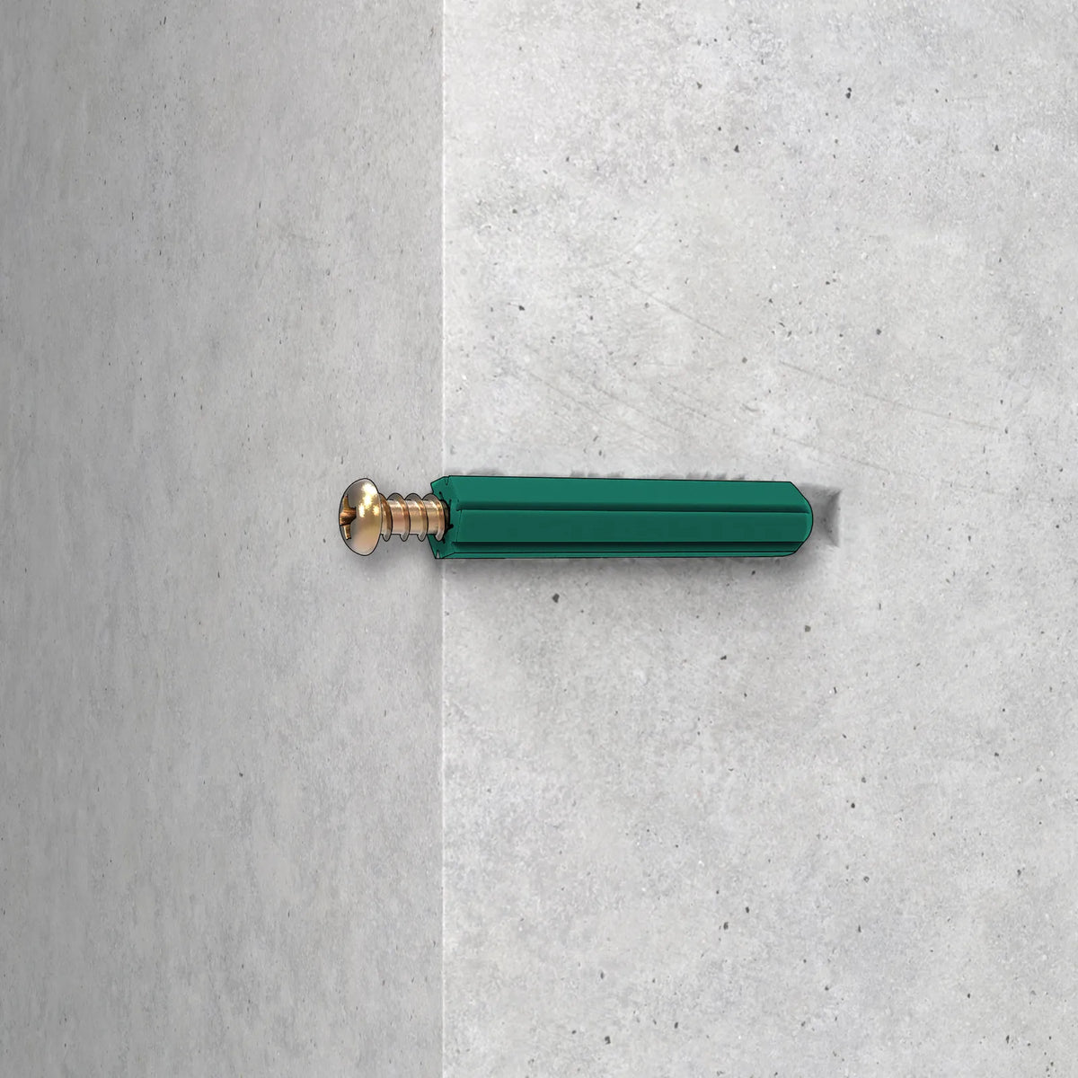 Ramset Wall Plug Green 7 x 35mm (50pk)