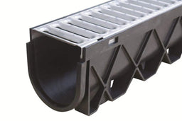 Reln Storm Drain with Galvanised Steel Grate 3m