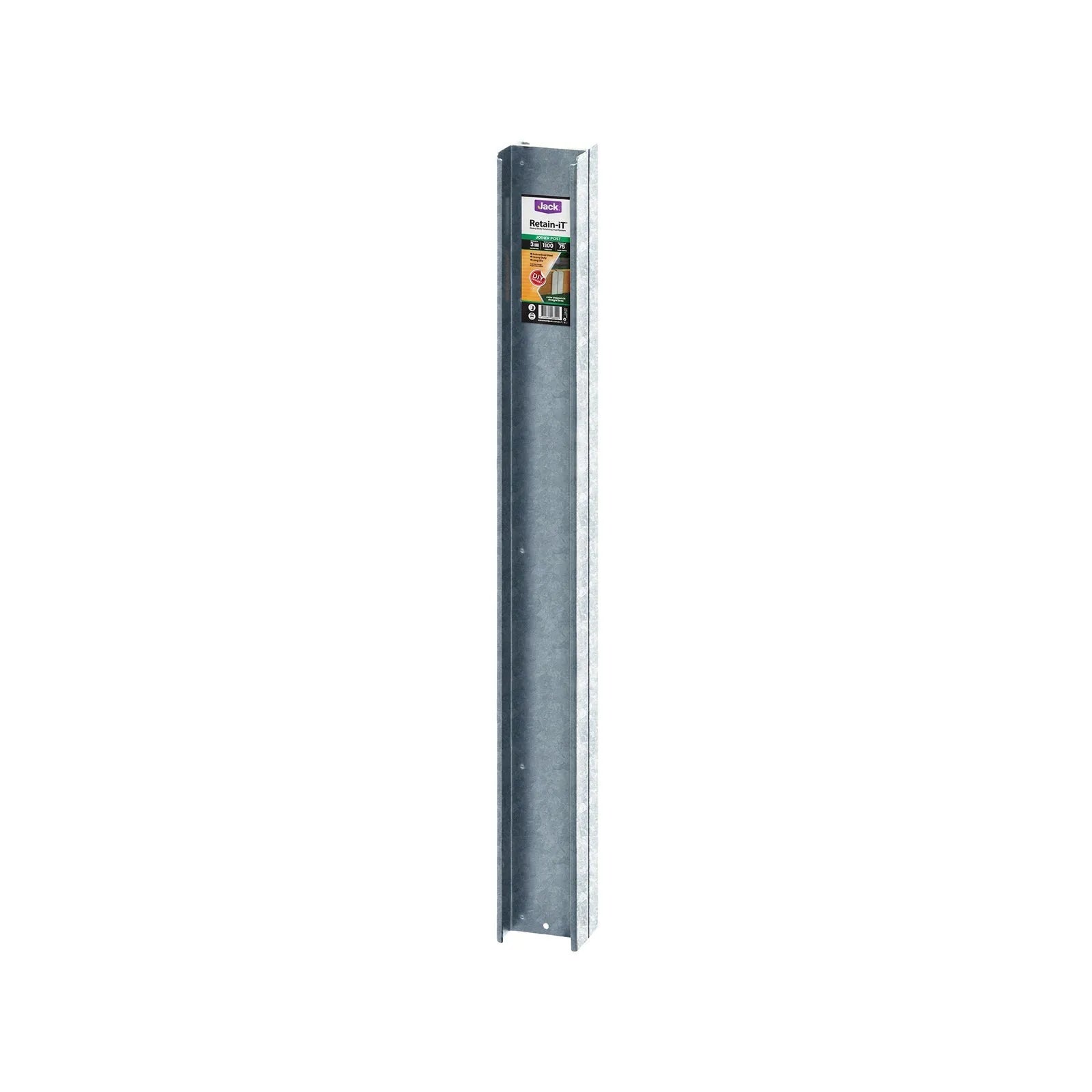 Retaining Wall Joiner H Post 75 x 1100mm