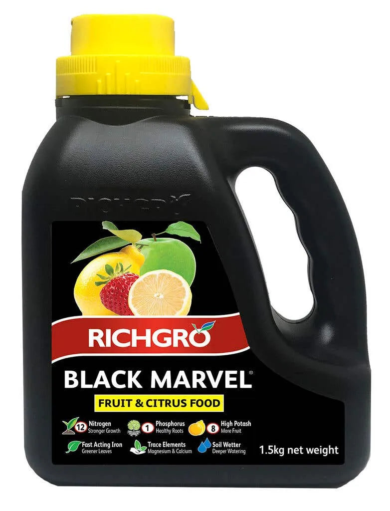Richgro Black Marvel Fruit & Citrus Food 1.5kg