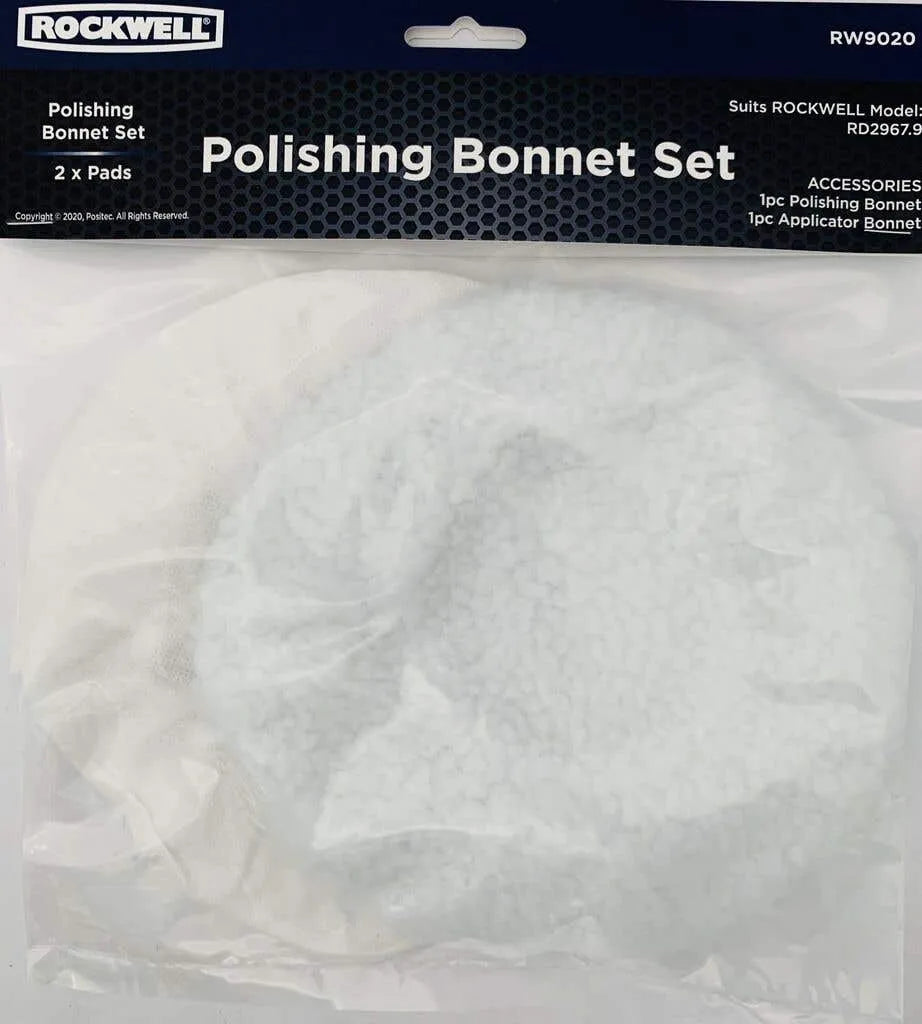 Rockwell Polishing Bonnet - 2 Piece
