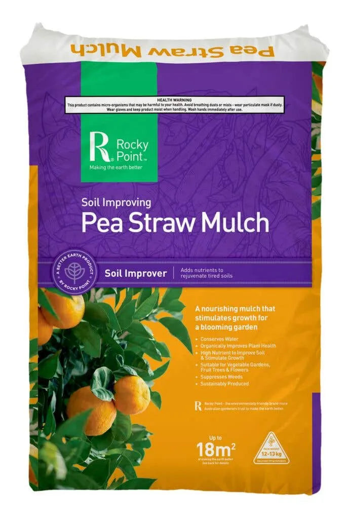 Rocky Point Pea Straw Mulch 18sqm