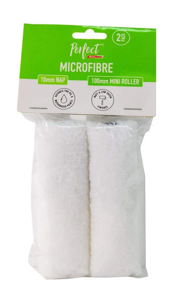 RotaCota Perfect Microfibre Mini Roller Cover 10mm Nap 100mm