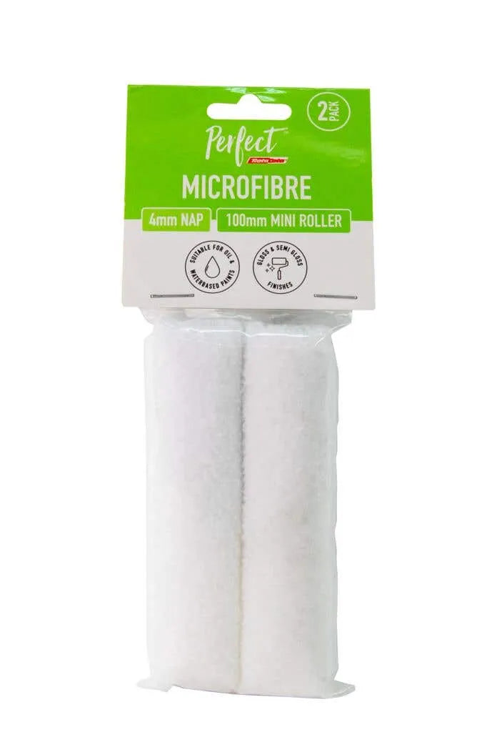 RotaCota Perfect Microfibre Mini Roller Cover 4mm Nap 100mm