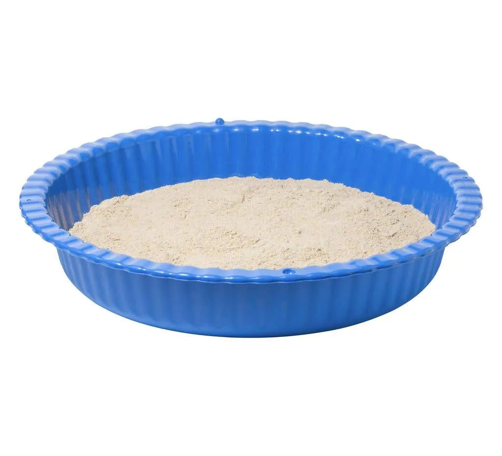 Round Plastic Sandpit Blue