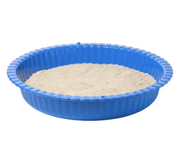Round Plastic Sandpit Blue