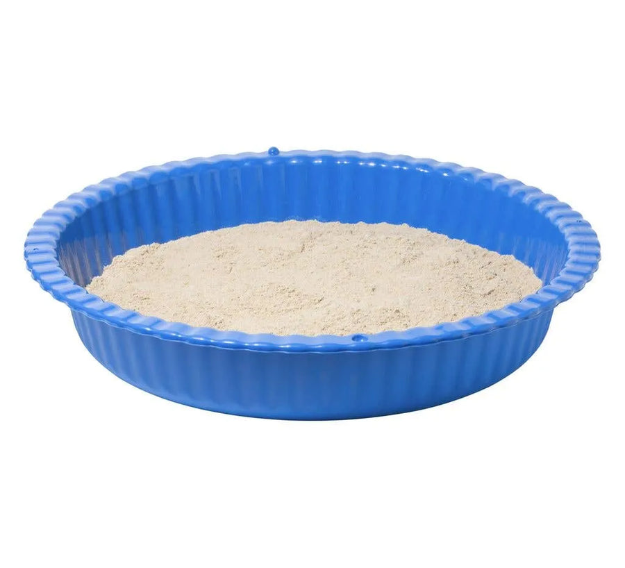 Round Plastic Sandpit Blue