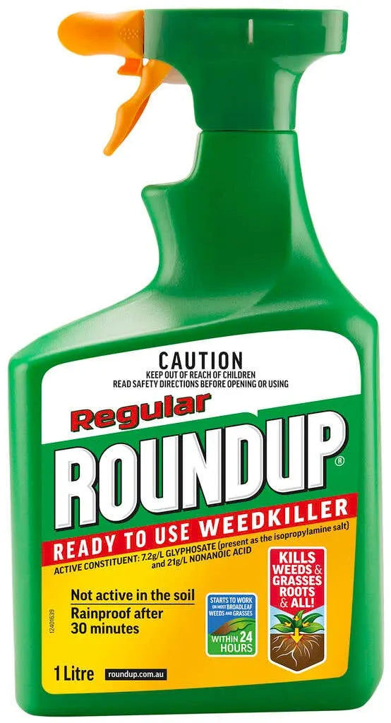 Roundup Regular Weed Killer Spray 1L
