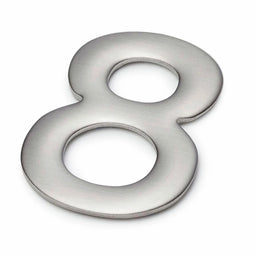 Sandleford 50mm Mode Stainless Steel Self Adhesive House Number 8