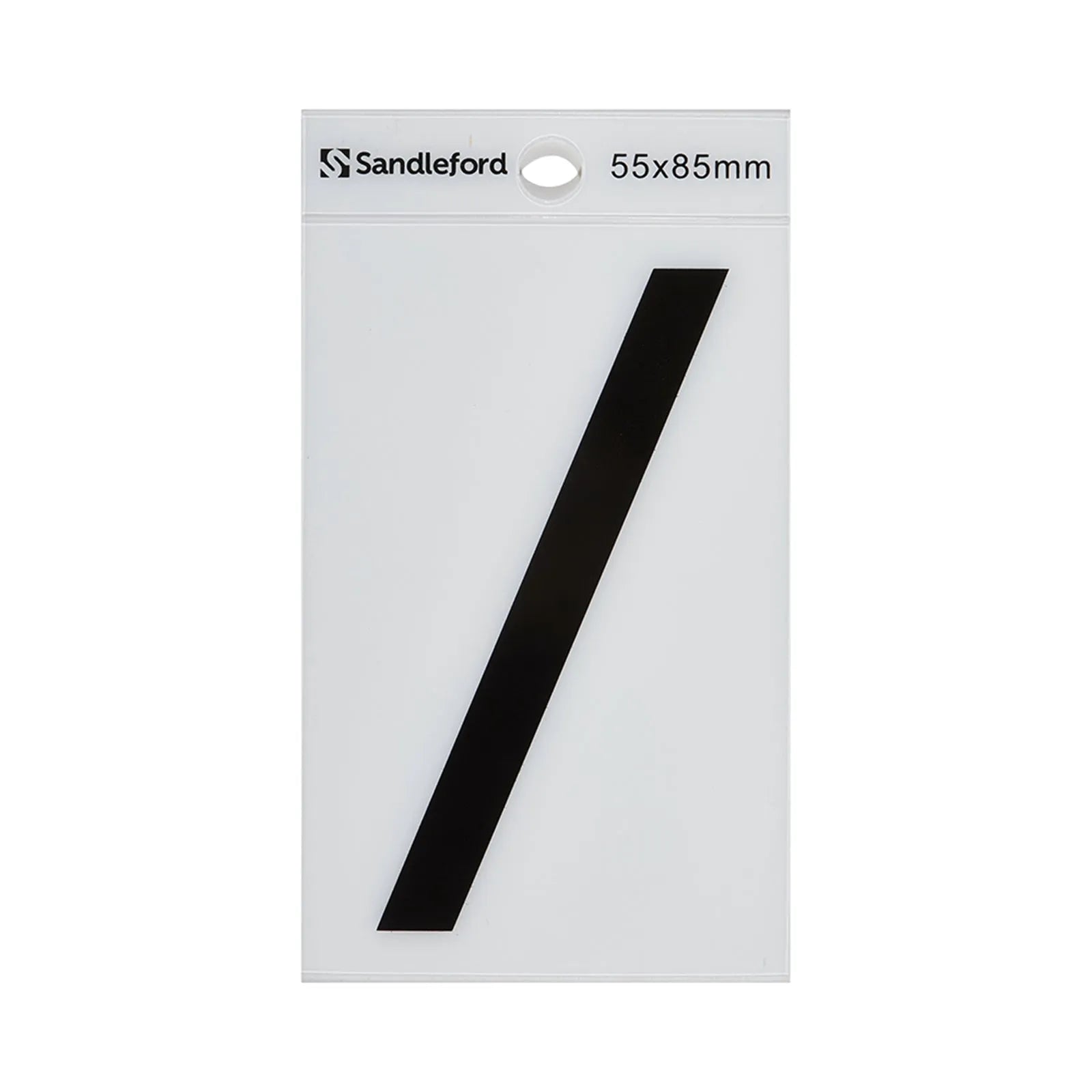 Sandleford 85mm White Self Adhesive House Symbol/