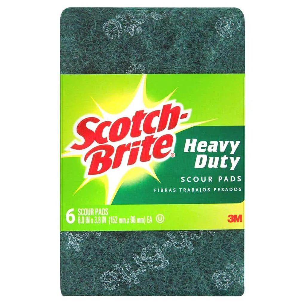 Scotch-Brite Scourer Heavy Duty - 6 Pack