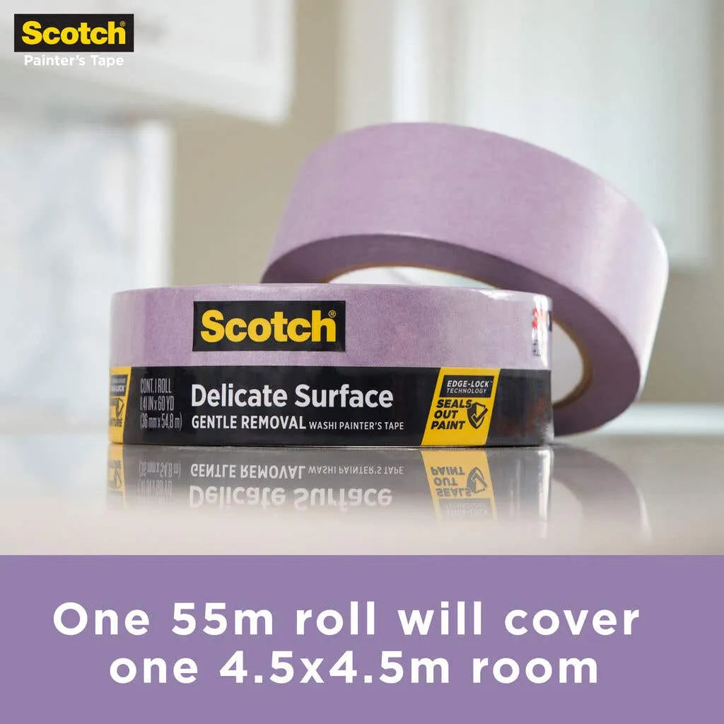 ScotchBlue Delicate Surface Masking Tape 24mm x 55m