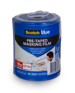 ScotchBlue Pre-Taped Masking Film 60cm x 27.4m