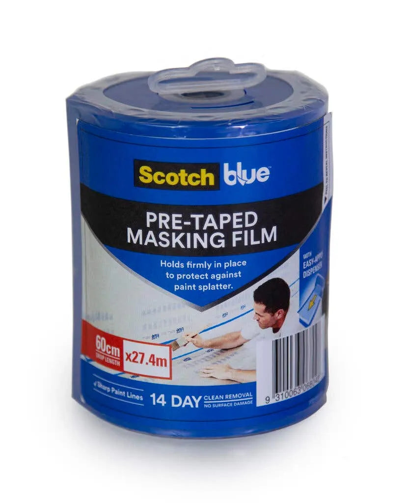 ScotchBlue Pre-Taped Masking Film 60cm x 27.4m