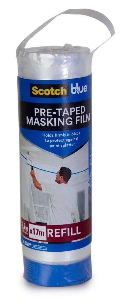 ScotchBlue Pre-Taped Masking Film Refill 2.7 x 17m