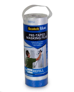 ScotchBlue Pre Taped Masking Film Refill 1.8 x 27.4m