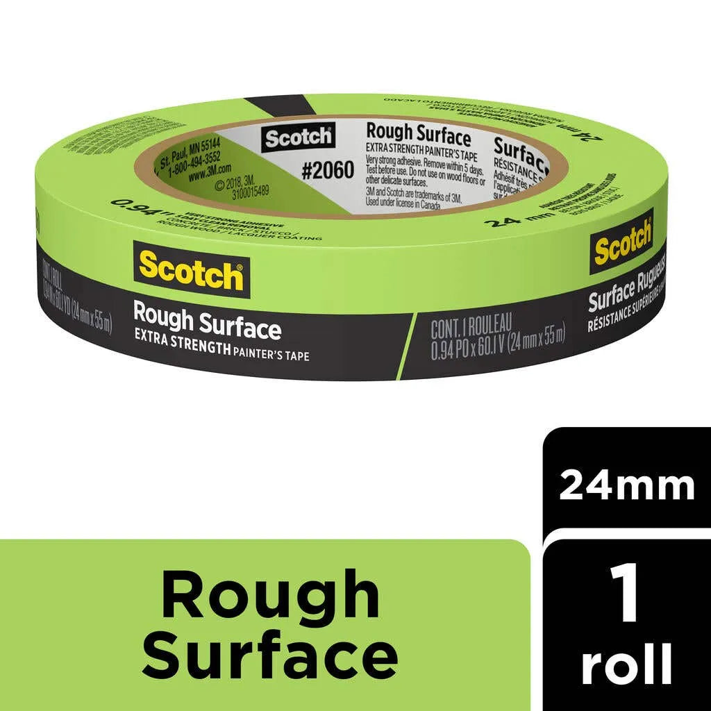Scotch Rough Surface Extra Strength Painter's Masking Tape 24mm x 55m