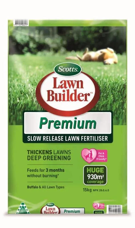 Scotts Lawn Builder Premium Fertiliser 15kg