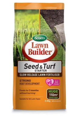 Scotts Lawn Builder Seed & Turf Starter Fertiliser 2.5kg