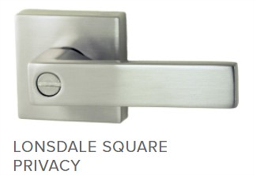 Privacy Lever Set Olympus Square Scc