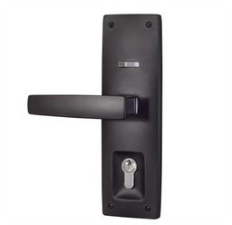 Gainsborough Double Cylinder Keyed Trilock Matt Black Urban Aurora