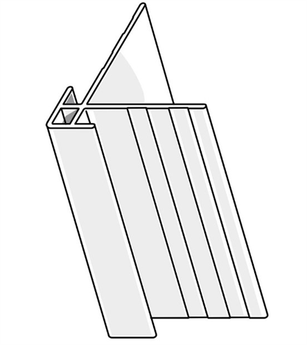 Hardie Corner Alum. External Square 9 x 3000mm for FTC #306100