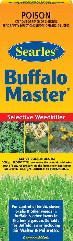 Searles Herbicide Buffalo Master Selective Weedkiller 500ml