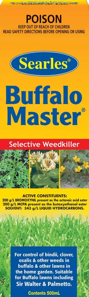 Searles Herbicide Buffalo Master Selective Weedkiller 500ml