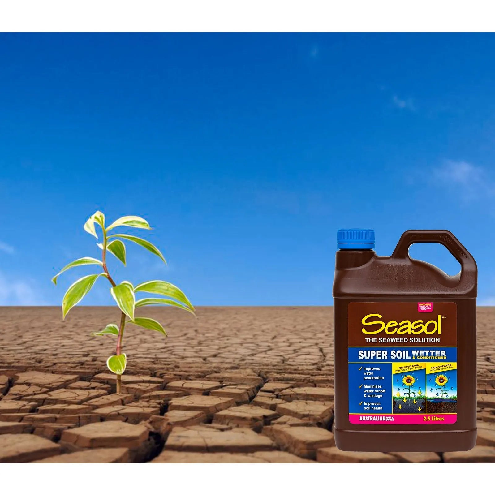 Seasol Soil Super Soil Wetter & Conditioner 2.5L
