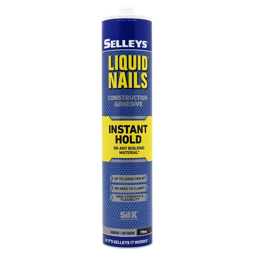 Selleys Liquid Nails Instant Construction Adhesive Hold 290ml