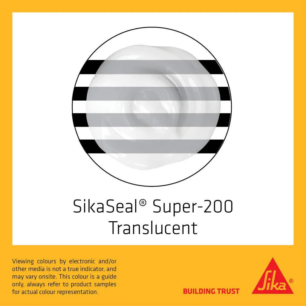Sika Sealant Sikaseal Super 200 Trans 300ml