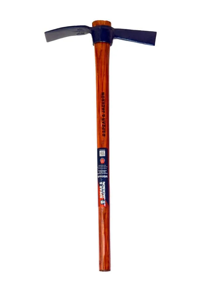 Spear & Jackson Mattock Cutter End Timber Handle