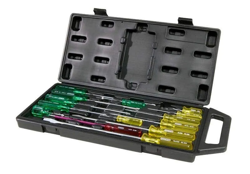 Stanley Acetate Handle Screwdriver Set - 14 Piece