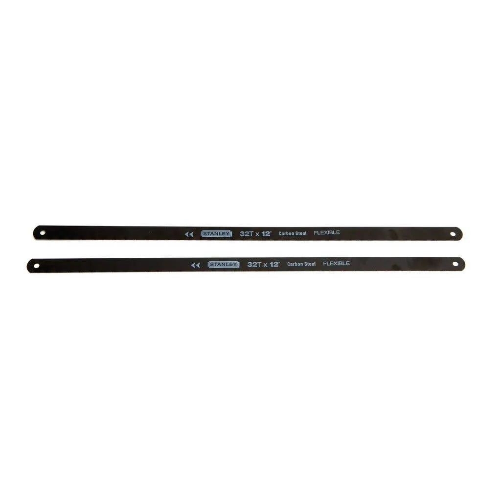 Stanley Carbon Hacksaw Blade 32TPI 300mm - 2 Pack