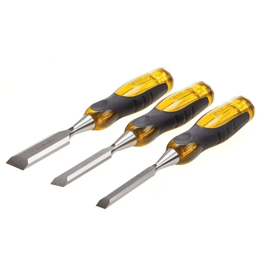 Stanley FatMax Thru Tang Wood Butt Chisel Set - 3 Piece 16-970