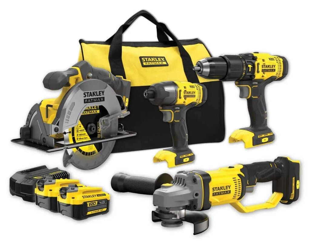 Stanley FatMax V20 18V Combo Kit - 4 Piece SFMCK469m2-XE