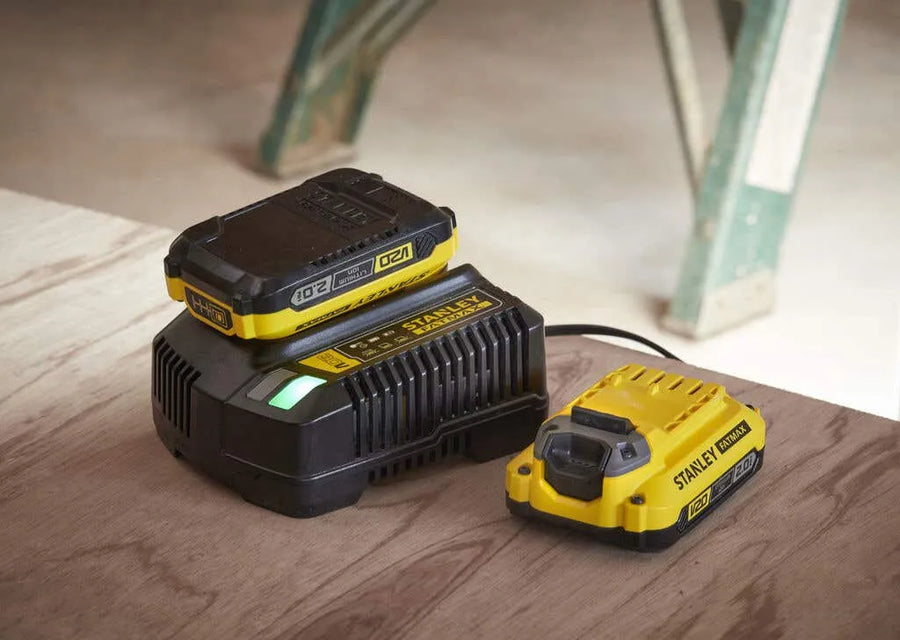 Stanley FatMax V20 2.0Ah Starter Kit SFMCB12D2-XE