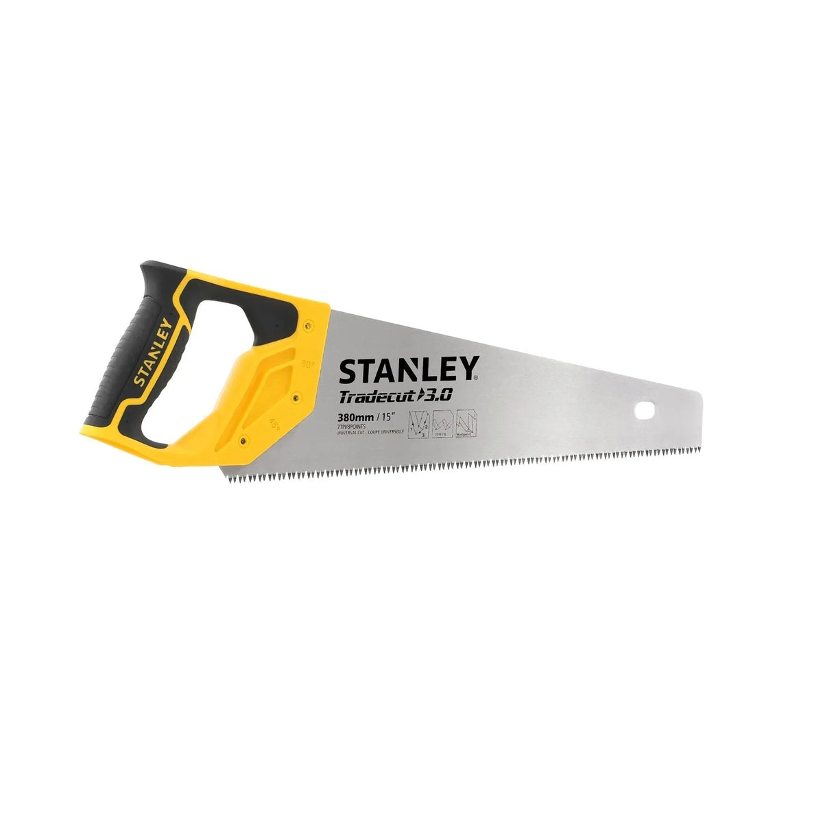 Stanley Tradecut Saw 8TPI 15"/380mm