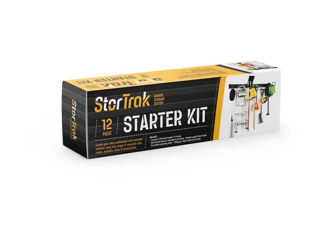 StorTrak Garage Storage System Starter Kit - 12 Piece