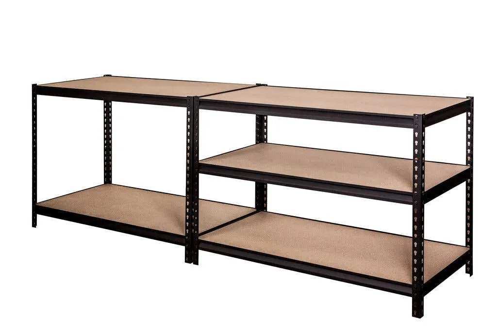 Storage Geelong 5 Tier Shelving Unit Black 1240W x 630D x 1830Hmm