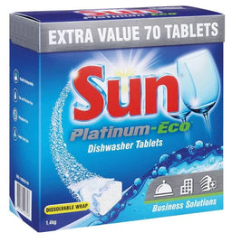 Sun Platinum Eco Dishwash Tablets 70Tb
