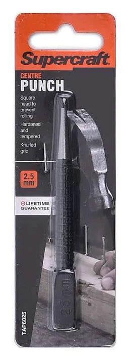 Supercraft Centre Punch 2.5mm