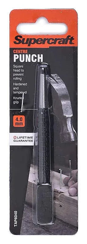 Supercraft Centre Punch 4mm
