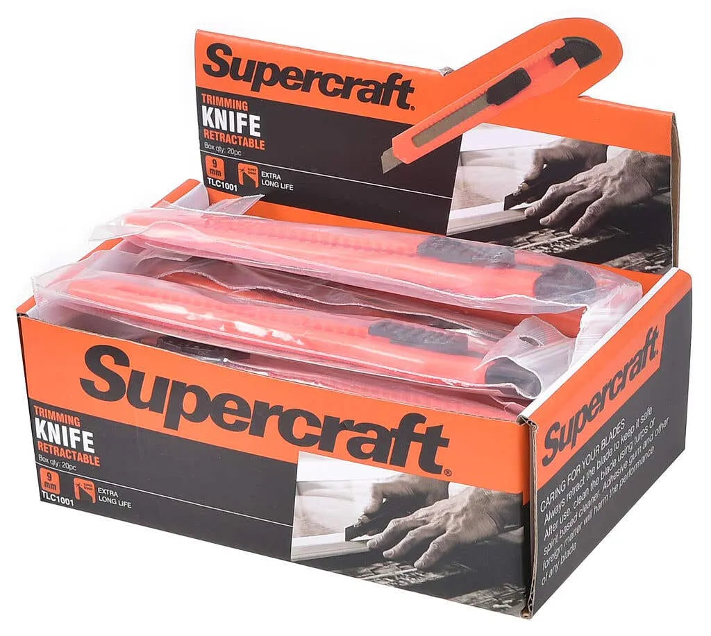 Supercraft Knife Slim Snap Trimming 9mm