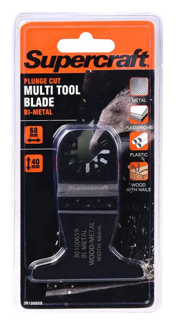Supercraft Multi Tool Blade Plunge Cut Bi Metal 68mm