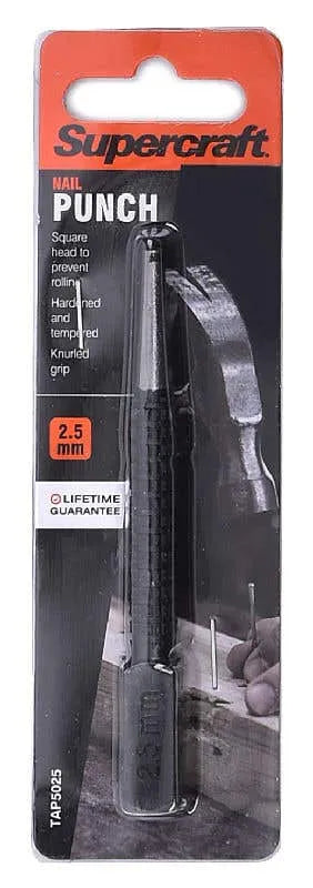 Supercraft Nail Punch 2.5mm