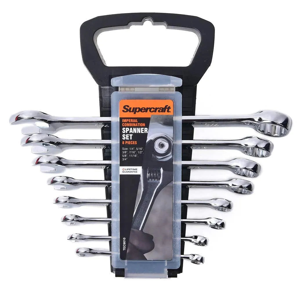 Supercraft Spanner Combination SAE - 8 Piece