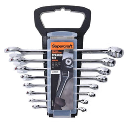 Supercraft Spanner Combination SAE - 8 Piece