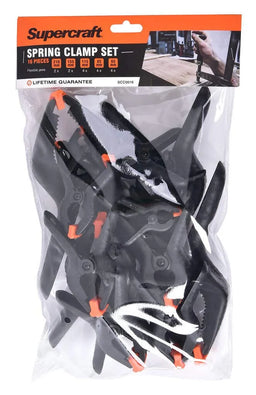 Supercraft Spring Clamp Nylon 16 Piece