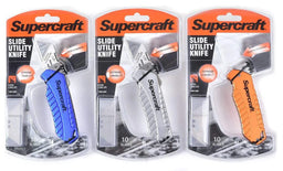 Supercraft Utility Knife with 10 Blades